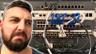 Organizing my Ugly Network Rack
