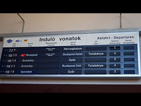 IS Solari di Udine in station Komárom