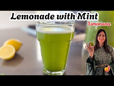 Arabic Mint Lemonade "Limonana" - The Ultimate Summer Drink