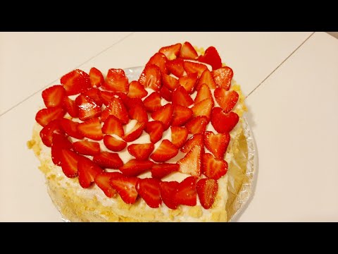 Un cuore di fragole per la festa della mamma