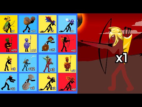 Kytchu Archer VS All Skins Units Army || Stick War Legacy