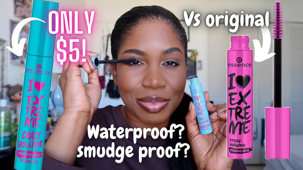 *NEW* ESSENCE I LOVE EXTREME CRAZY VOLUME WATERPROOF MASCARA REVIEW + COMPARISON | WORTH THE HYPE