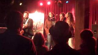 Thad Cockrell, Courtney Jaye and friends singing O to Be Loved By Jesus at Mercy Lounge 11/12/09