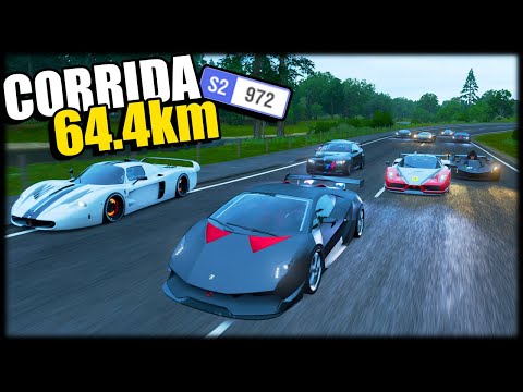 SÓ CARRO BRUTO S2 NESSA CORRIDA DE 64.4KM - Forza Horizon 4 Online