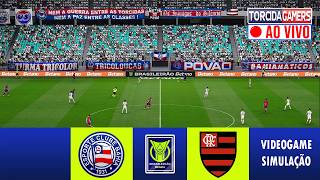 🔴FLAMENGO X BAHIA AO VIVO COM IMAGENS | BRASILEIRÃO 2026 | JOGO DE HOJE | PES 2021