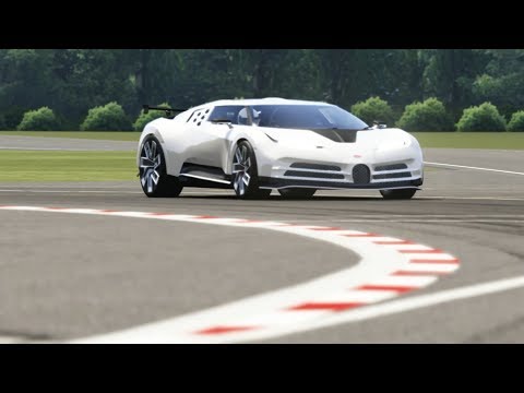 Bugatti Centodieci at Top Gear
