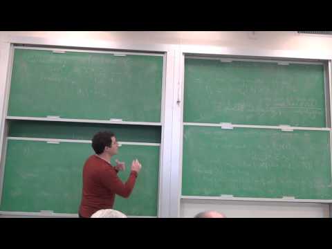 2016 Spring Eilenberg Lectures (by Roman Bezrukavnikov) -2-4-2016 Thursday
