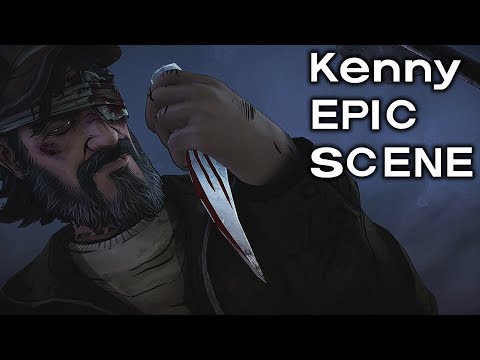 Kenny Armed With Death Epic Scene The Walking Dead Definitive Edition Mod/Model Swap