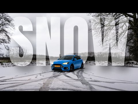 SNOW DRIFTING & DONUTS WITH FORD FOCUS RS - POV DRIVE