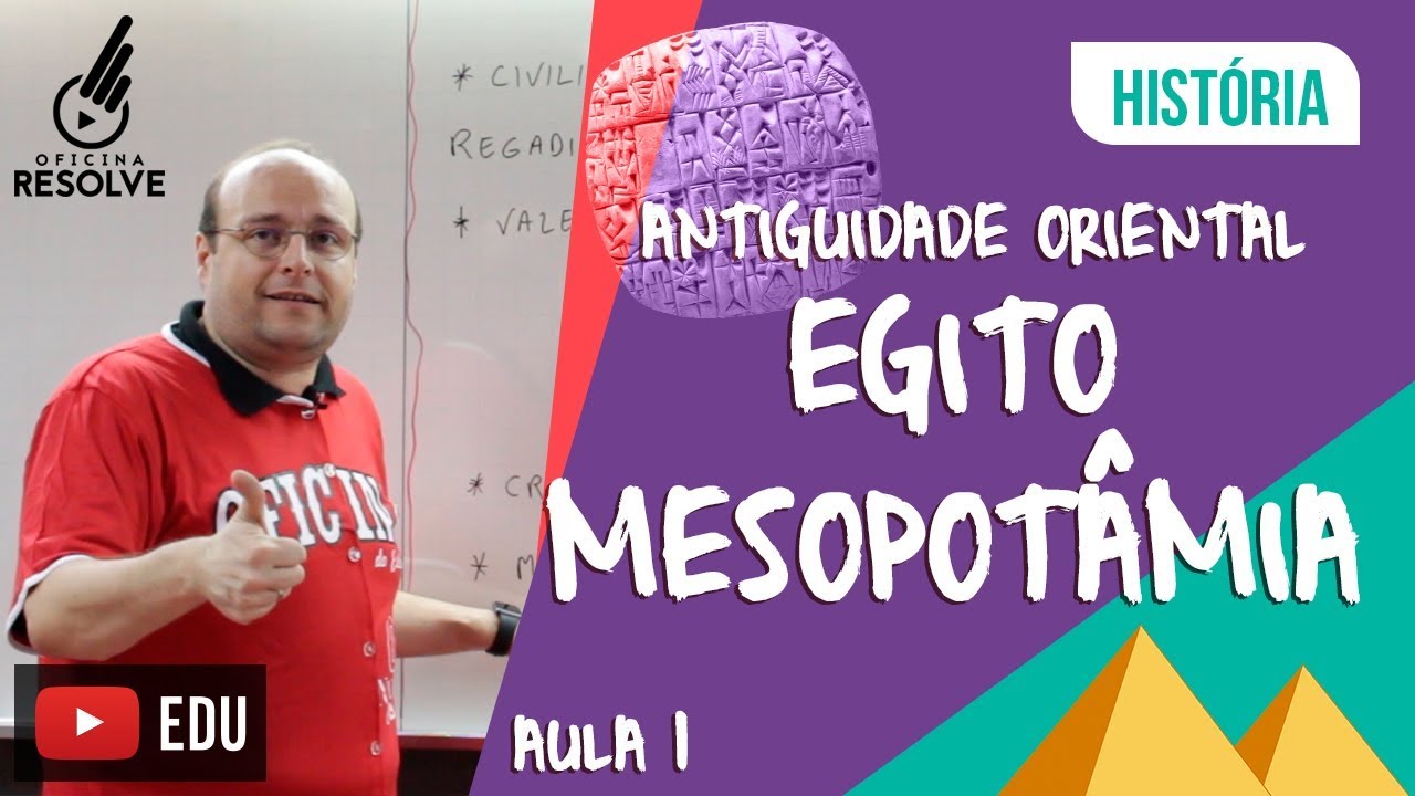 Egito e Mesopotâmia. Antiguidade Oriental.Crescente fértil.