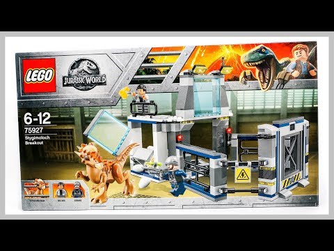 LEGO 75927 Jurassic World - Stygimoloch Breakout Speed Build