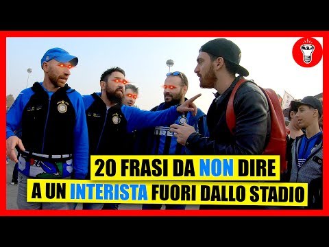 20 Frasi da Non Dire a un Interista prima del Derby - [Candid Camera] - theShow