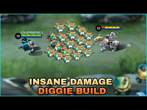 Diggie Best Build 2021 | Top 1 Global Diggie Build | Mobile Legends