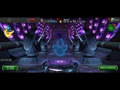 Opening of 100 premium hero crystals