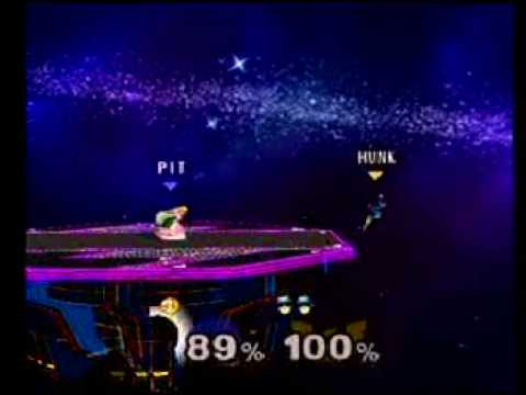 SSBM Hunky (Captain Falcon) -vs- Pit (Peach)
