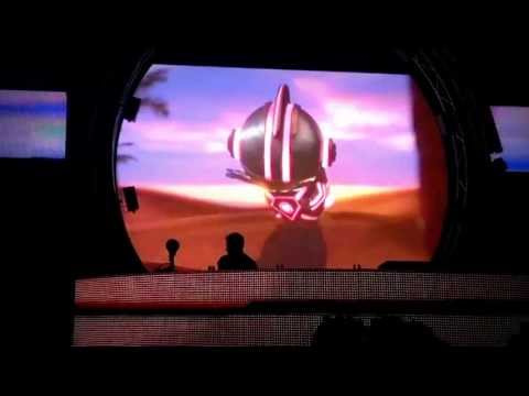 Armin Van Buuren begins his set @ A State Of Trance 550 Invasion Expocentre in Moscow