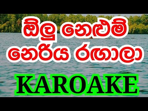Olu nelum neriya ragala karoake | Without voice | Karoke | Lyrics Video | ඕලු නෙලුම් නෙරිය රඟාලා