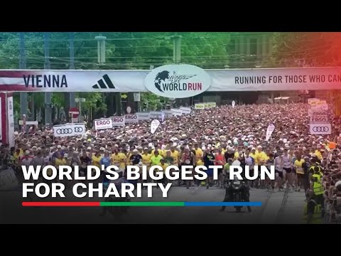 Over 250,000 take part in world's biggest run for charity ABS-CBN News