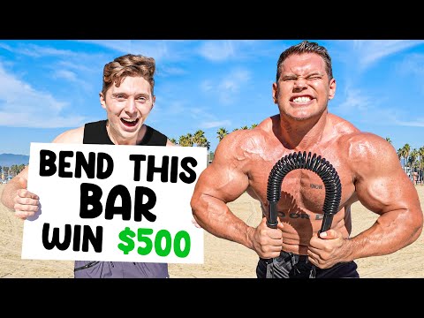 Bend The World's Strongest Bar, Win $500