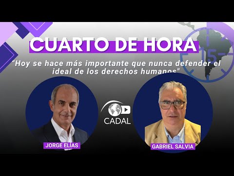 Gabriel Salvia: "Hoy se hace más importante que nunca defender el ideal de los derechos humanos"