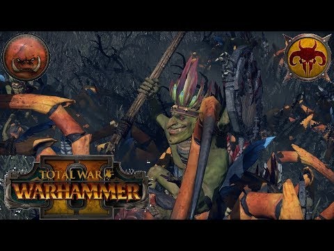 The Face of  Terror! - Greenskins vs Beastmen | Total War Warhammer 2 Quick Battle
