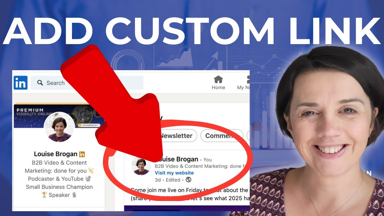 New Custom Button on LinkedIn Personal Profile - YouTube