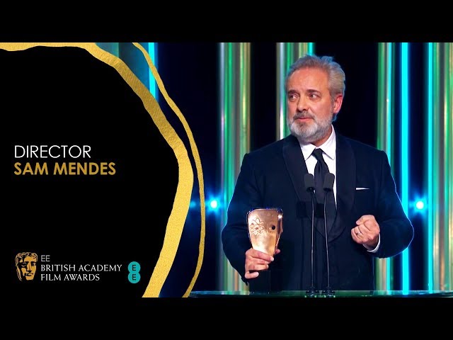 Sam Mendes Wins Director for 1917 | EE BAFTA Film Awards 2020