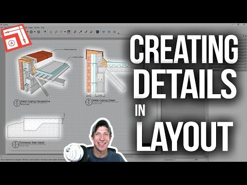 4 Ways to CREATE DETAILS in Layout (SketchUp to Layout Tutorial)