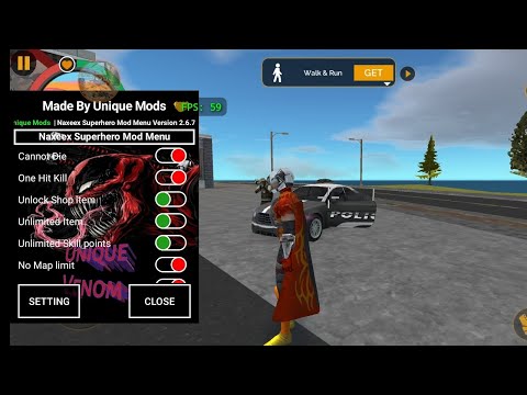 Naxeex Superhero Mod Menu New Version 