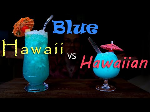 Blue Hawaii VS Blue Hawaiian Cocktail