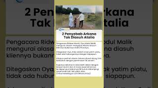 2 Penyebab Arkana Tak Diasuh Atalia Praratya seusai Cerai dari Ridwan Kamil Diungkap Kuasa Hukum