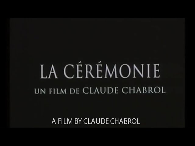 La Cérémonie (1995) - Bande annonce d'époque HD VFSTA