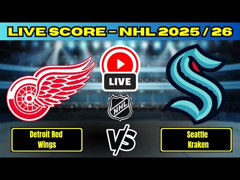 🔴 Detroit Red Wings vs Seattle Kraken | NHL | LIVE | Live Score Update 19 Nov