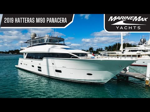 Hatteras M90 Panacera video