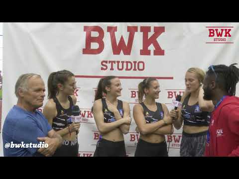 Interview Entente Poitier Athle 86 - 4x200m TCF - Coupe de France 2019 - Blois