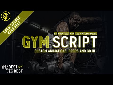 Gym Script (Custom Anims, 3d UI) thumbnail 2