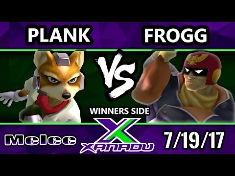 S@X 211 - Plank (Fox, Dr. Mario) Vs. Frogg (Captain Falcon) - Smash Melee Tournament - SSBM