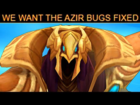 Azir is Broken, riot pls fix