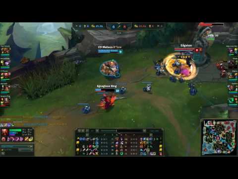 LoL: Meteos Gragas vs Olaf Jungle SEASON2016 Aug 2016