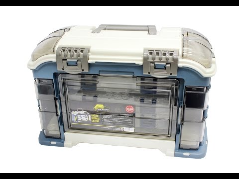Plano 728 ANGLED 3-Rack Tackle Box