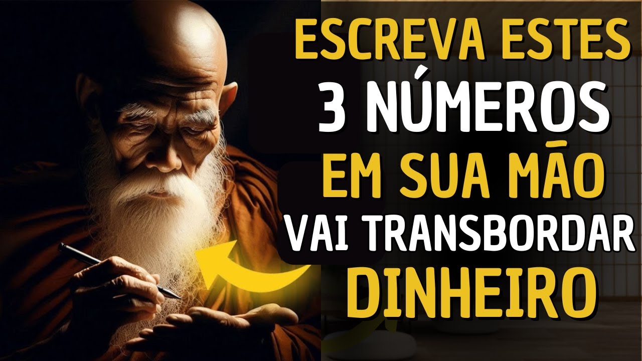 Se você escrever esses 3 NÚMEROS em sua mão, você atrairá riqueza e sucesso | Ensinamentos Budistas