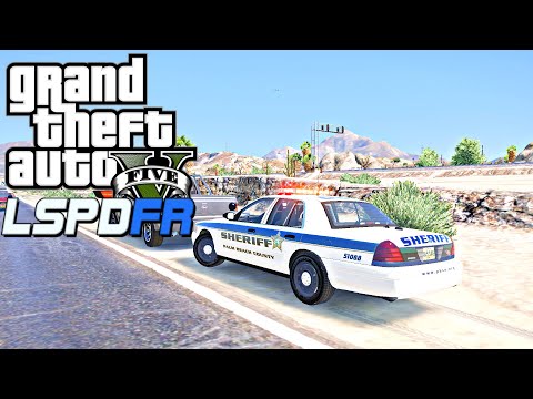 GTA 5 MODS LSPDFR 0.4 PALM BEACH COUNTY PATROL ( GTA 5 REAL LIFE MODS )