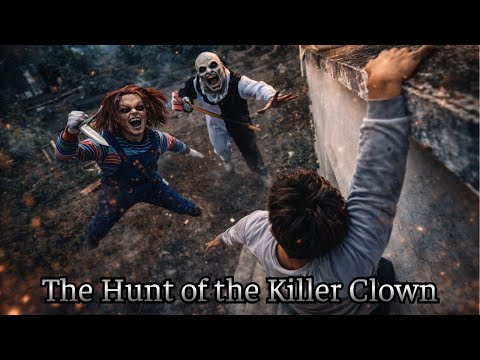 Chased by Chucky & Terrifier | Parkour Escape POV
