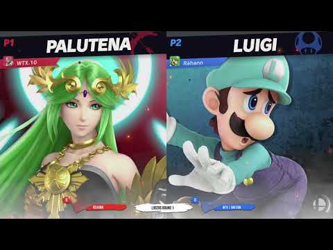 SSBU WANTED ONLINE #7, TOP 8: WTX | Raflow (Palutena) vs ßß | Réhann (Luigi)
