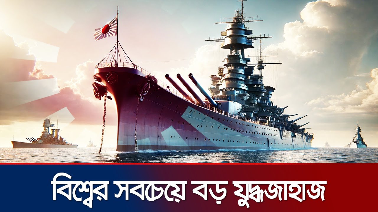 বিশ্বের সবচেয়ে বড় যুদ্ধজাহাজ 'ইয়ামাতো' ধ্বংস হয় যেভাবে | Yamato Battleship | Japan | WW2 | Jamuna TV