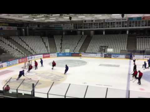 Morgentræning ishockey