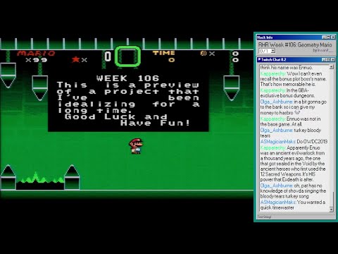 "Geometry Mario" by Insanit__ -- Not Romhack Races Week #106