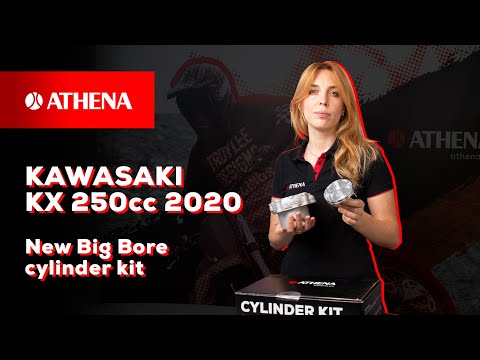 Kawasaki KX 250 cc 2020 - the NEW Athena Big Bore cylinder kit ⬆️