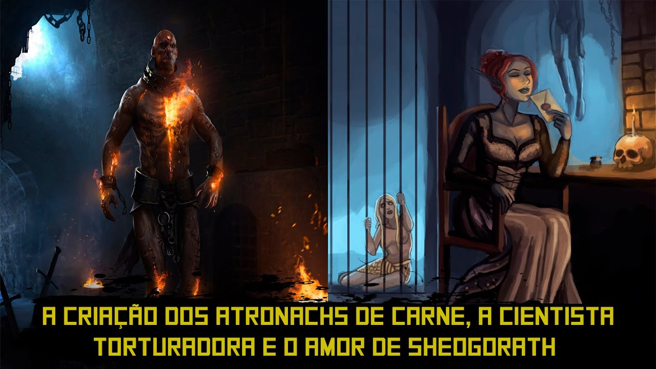 Skyrim - A história de Relmyna Verenim, a criadora dos Atronachs de Carne e amante de Sheogorath.