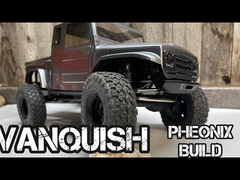 Vanquish VS410 Pheonix portal axle build kit overview thoughts